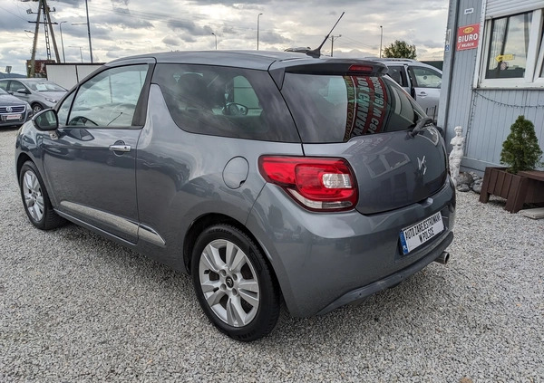 Citroen DS3 cena 22888 przebieg: 133000, rok produkcji 2011 z Niemcza małe 79